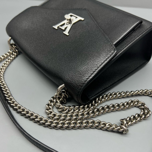 Louis Vuitton Mylockme Chain Bag BB Calfskin Black