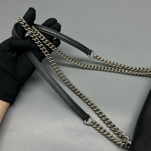Louis Vuitton Mylockme Chain Bag BB Calfskin Black