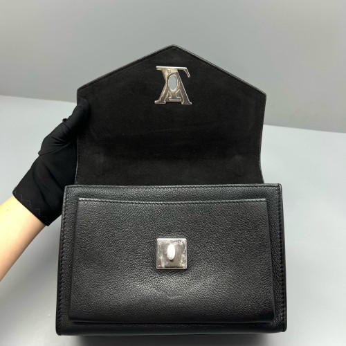 Louis Vuitton Mylockme Chain Bag BB Calfskin Black