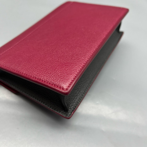 Louis Vuitton Mylockme Chain Pochette Calfskin Red White