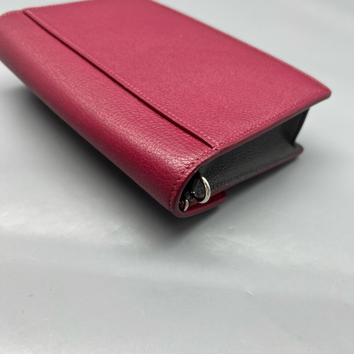 Louis Vuitton Mylockme Chain Pochette Calfskin Red White