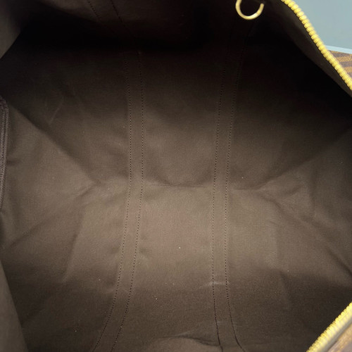 Louis Vuitton Keepall Bandouliere 55 Damier Ebene Brown