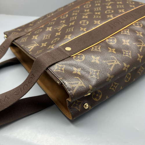Louis Vuitton Shopping Tote Monogram Brown