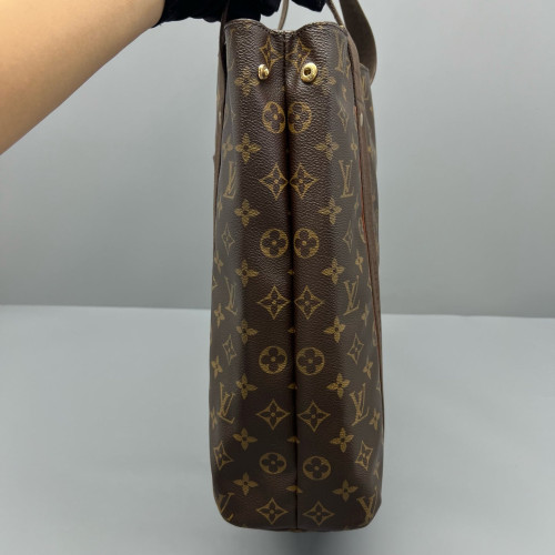 Louis Vuitton Shopping Tote Monogram Brown