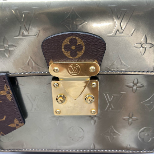 Louis Vuitton Spring Street Vernis Monogram Brown Yellow