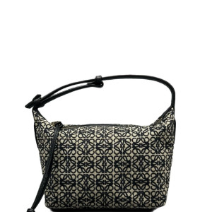 Loewe Small Cubi Anagram Black Beige