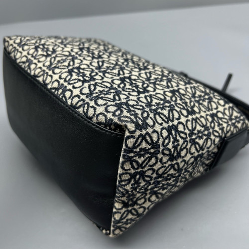 Loewe Small Cubi Anagram Black Beige