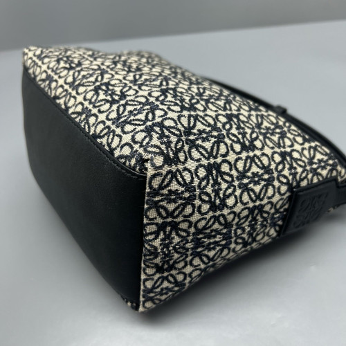 Loewe Small Cubi Anagram Black Beige