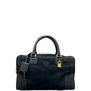 Loewe Amazona 36 Suede Dark Blue