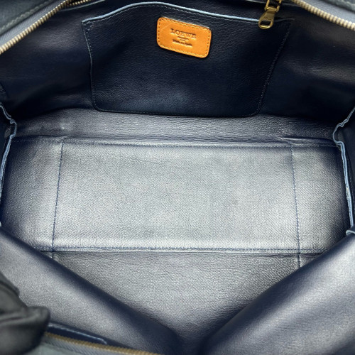 Loewe Amazona 36 Suede Dark Blue