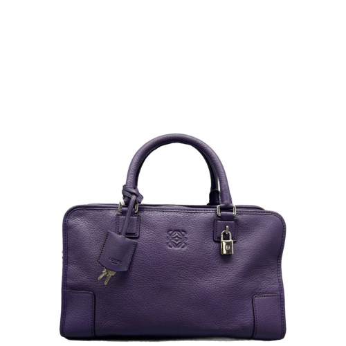 Loewe Amazona 36 Calfskin Purple