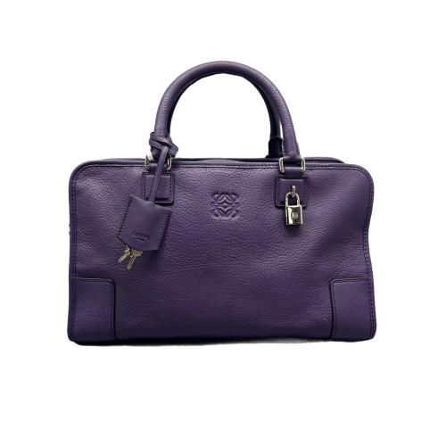 Loewe Amazona 36 Calfskin Purple