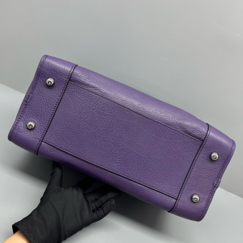 Loewe Amazona 36 Calfskin Purple