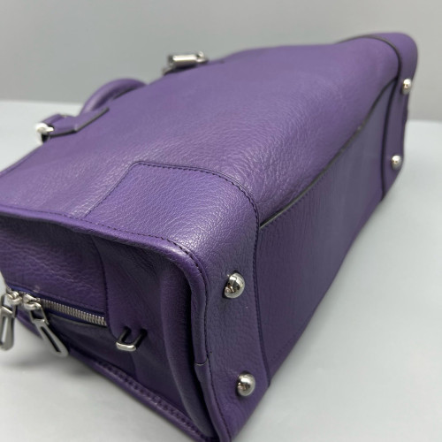 Loewe Amazona 36 Calfskin Purple
