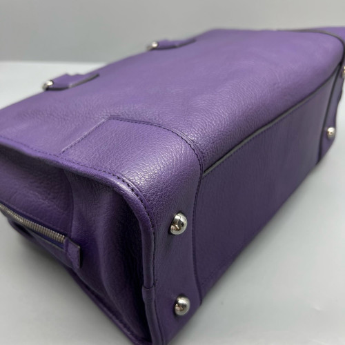 Loewe Amazona 36 Calfskin Purple