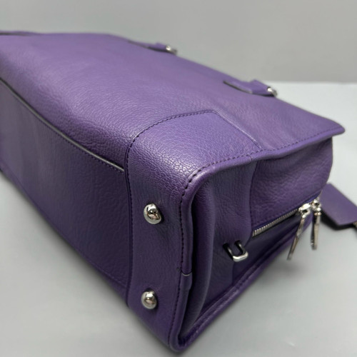Loewe Amazona 36 Calfskin Purple