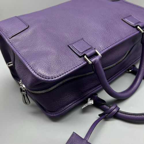 Loewe Amazona 36 Calfskin Purple
