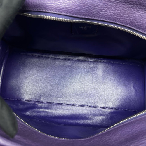 Loewe Amazona 36 Calfskin Purple