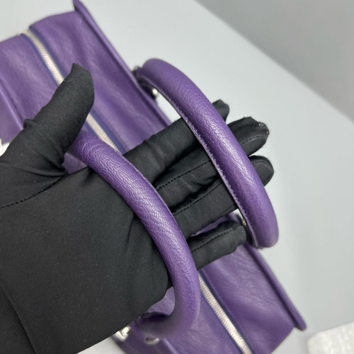 Loewe Amazona 36 Calfskin Purple