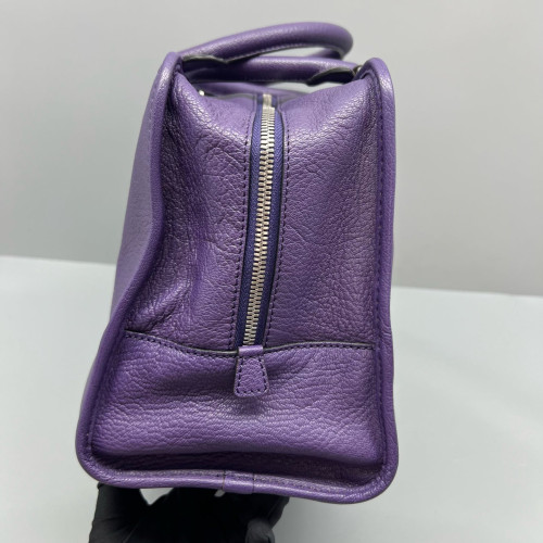 Loewe Amazona 36 Calfskin Purple