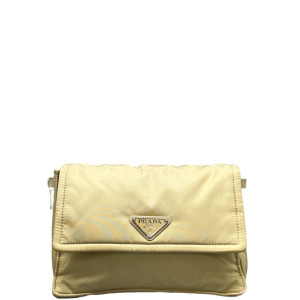 Prada Messenger Tessuto Nylon Beige Mystic White