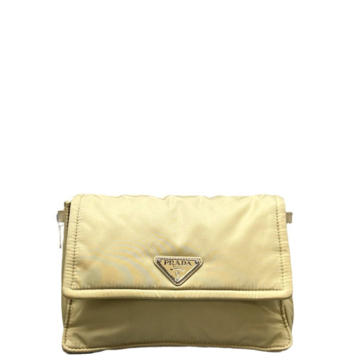 Prada Messenger Tessuto Nylon Beige Mystic White