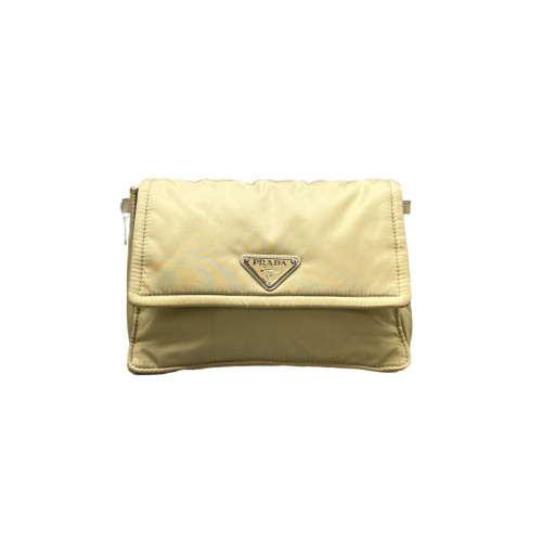 Prada Messenger Tessuto Nylon Beige Mystic White