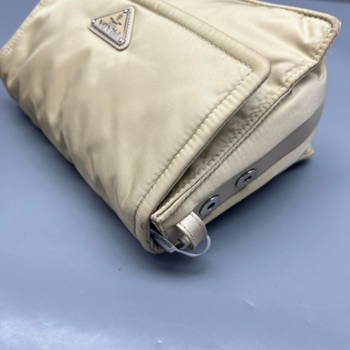 Prada Messenger Tessuto Nylon Beige Mystic White
