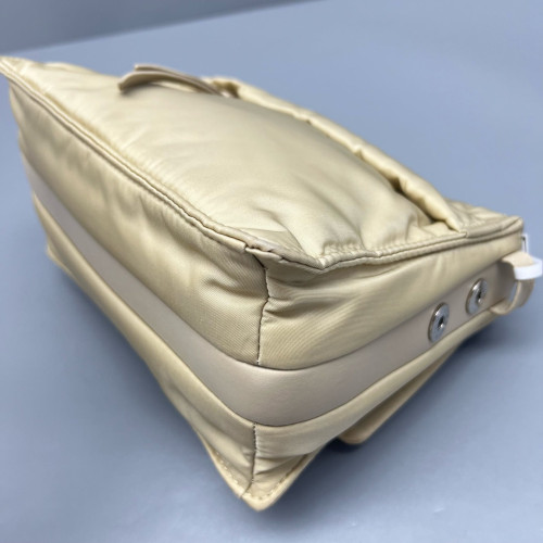 Prada Messenger Tessuto Nylon Beige Mystic White