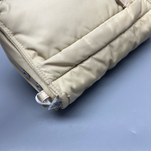 Prada Messenger Tessuto Nylon Beige Mystic White