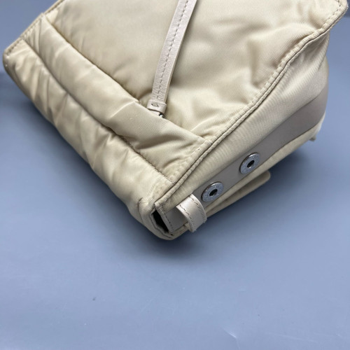 Prada Messenger Tessuto Nylon Beige Mystic White