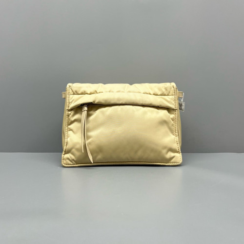 Prada Messenger Tessuto Nylon Beige Mystic White