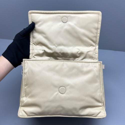 Prada Messenger Tessuto Nylon Beige Mystic White