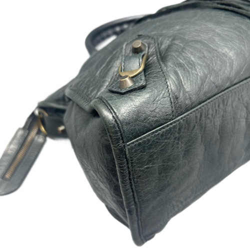 Balenciaga Medium City Arena Lambskin Dark Green