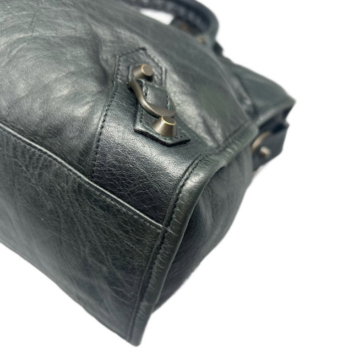 Balenciaga Medium City Arena Lambskin Dark Green