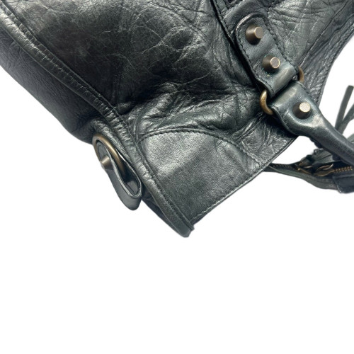 Balenciaga Medium City Arena Lambskin Dark Green