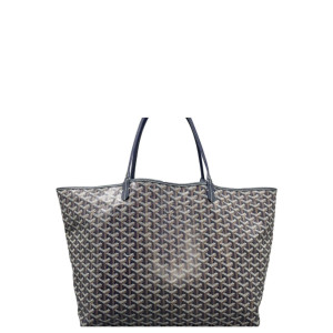 Goyard Saint Louis GM Goyardine Brown Black White Goyard Saint Louis GM Goyardine Brown Black White