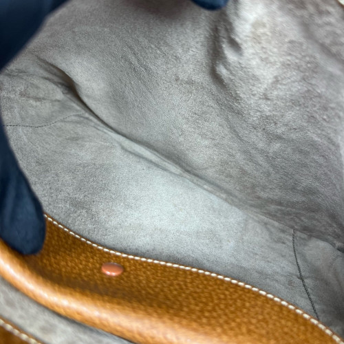 Gucci Bamboo Handbag Calfskin Tan
