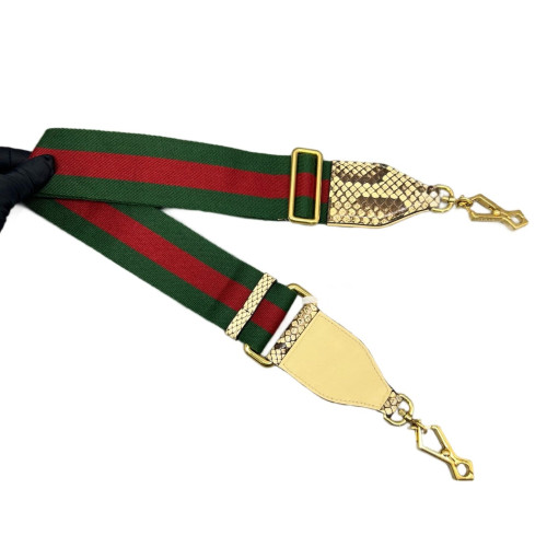 Gucci Small Horsebit 1955 Snakeskin Beige Brown