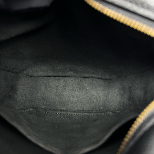 Louis Vuitton Boite Chapeau Souple MM Monogram Empreinte Black