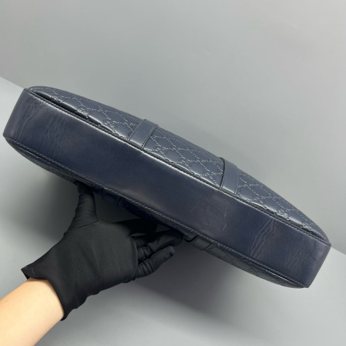 Gucci Briefcase Guccissima Dark Blue