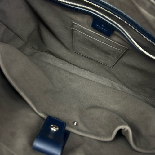 Gucci Briefcase Guccissima Dark Blue
