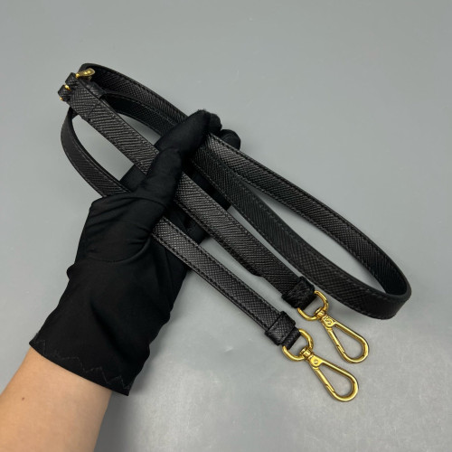 Prada Large Double Bag Saffiano Calfskin Black