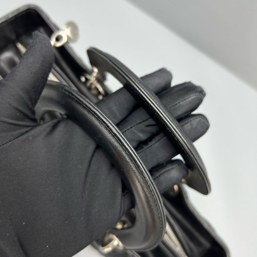 Dior Large Lady Dior Calfskin Black