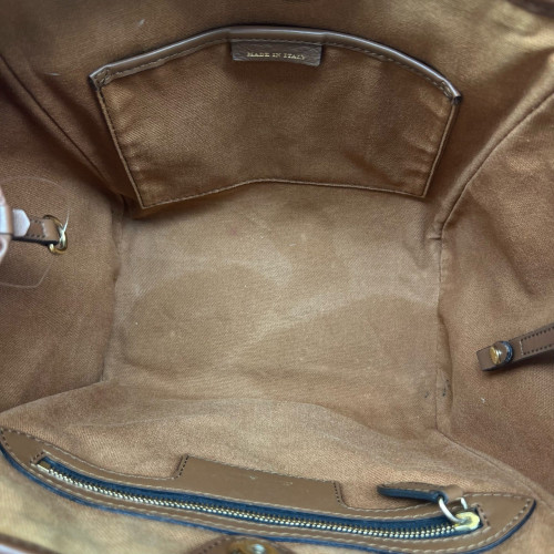 Burberry Tote Bag Haymarket Check Calfskin Beige Brown Black Burberry Tote Bag Haymarket Check Calfskin Beige Brown Black