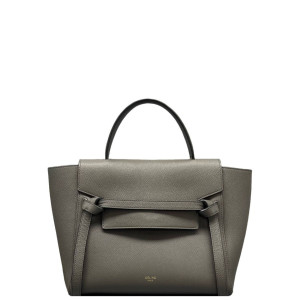 Celine Micro Belt Bag Grained Calfskin Grey