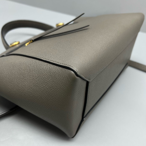 Celine Micro Belt Bag Grained Calfskin Grey