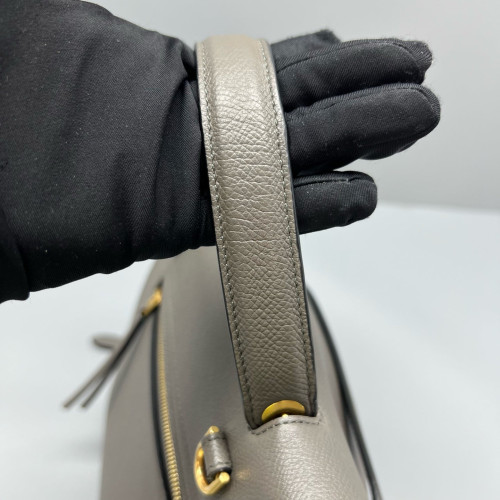 Celine Micro Belt Bag Grained Calfskin Grey