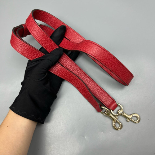 Gucci Bamboo Bamboo Chain Shoulder Bag Calfskin Red