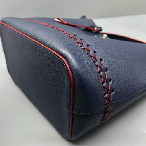 Louis Vuitton Lockme Bucket Calfskin Blue